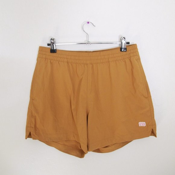Topo Designs Women’s Global Shorts Dark Khaki Size medium - Picture 1 of 5